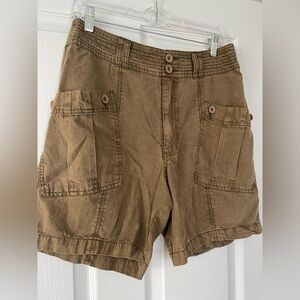 Sundance Green Tencel Shorts Sz. 6